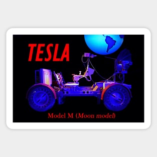 Tesla model M original design work Sticker